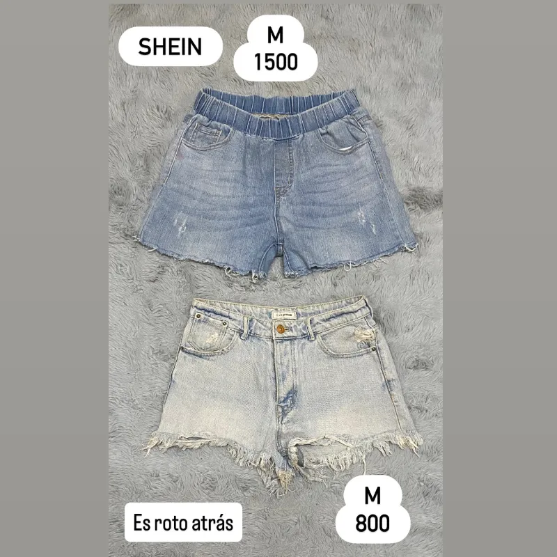 Shorts de mezclilla