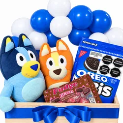 Bandeja bingo y bluey