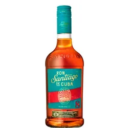 Botella ron Santiago