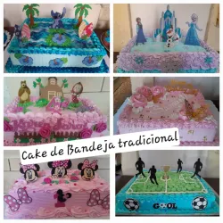 Bandeja tradicional (relleno crema de chocolate o guayaba) a su elección 