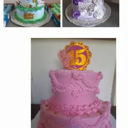 Dos niveles grande (relleno crema de chocolate o guayaba) a su elección 