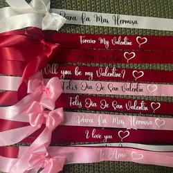 Agrego Listón con Dedicatoria