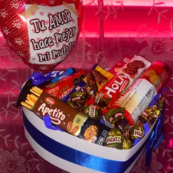 Caja Corazón con Globo 1