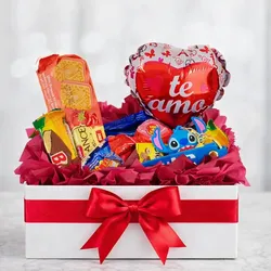 Caja de Regalo con globo 