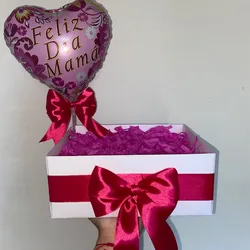 Caja de Regalo con Globo