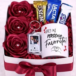 Caja de Regalo con Rosas Eternas 1