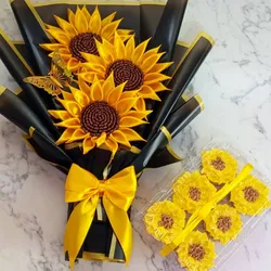 Combo de Girasoles y Cupcakes