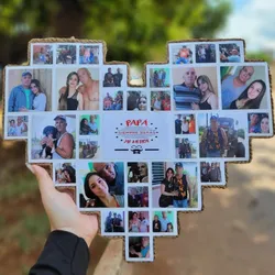 Corazón de fotos 