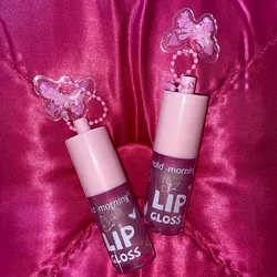 Lip gloss con llavero
