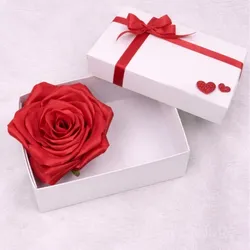 Mini Cajita con Rosa Eterna