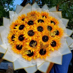 Ramo de 20 Girasoles Eternos