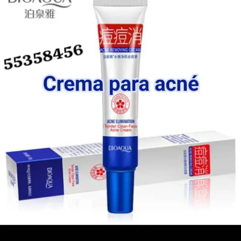 Crema para acné 