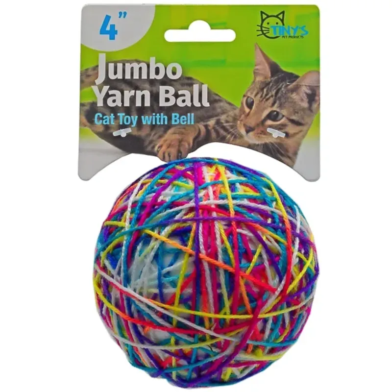 Bola de hilo para gatos