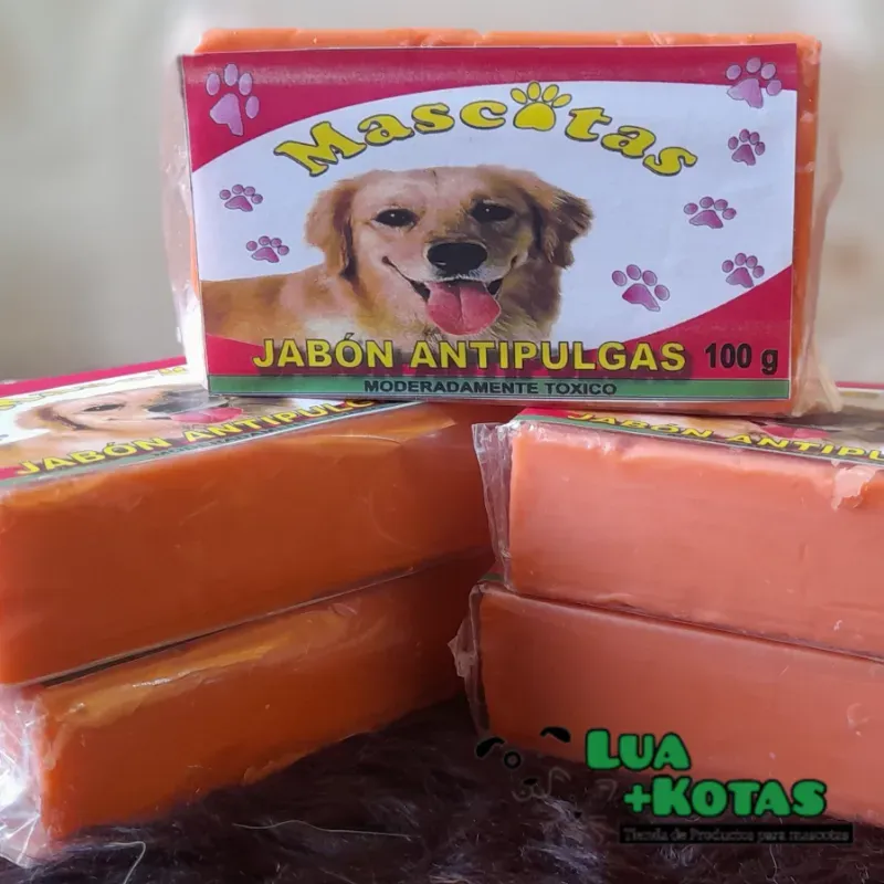 Jabón artesanal antipulgas 100g