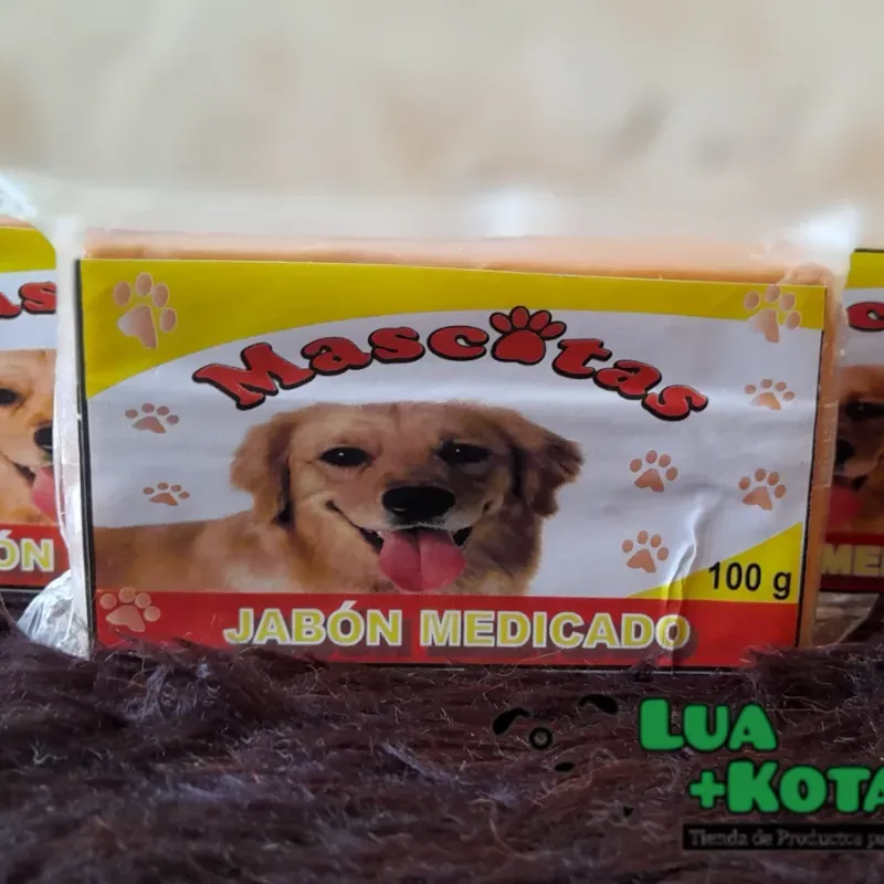 Jabón artesanal medicado 100g