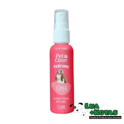 Perfume para mascota hembra Pet Clean 120 ml 