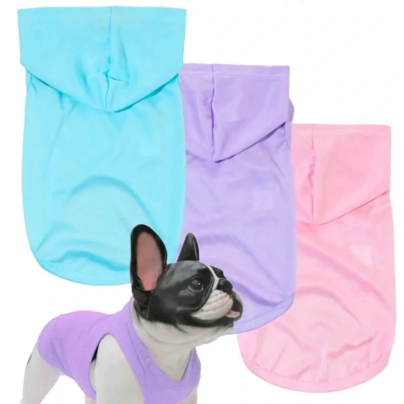 Camiseta con gorro para mascota M