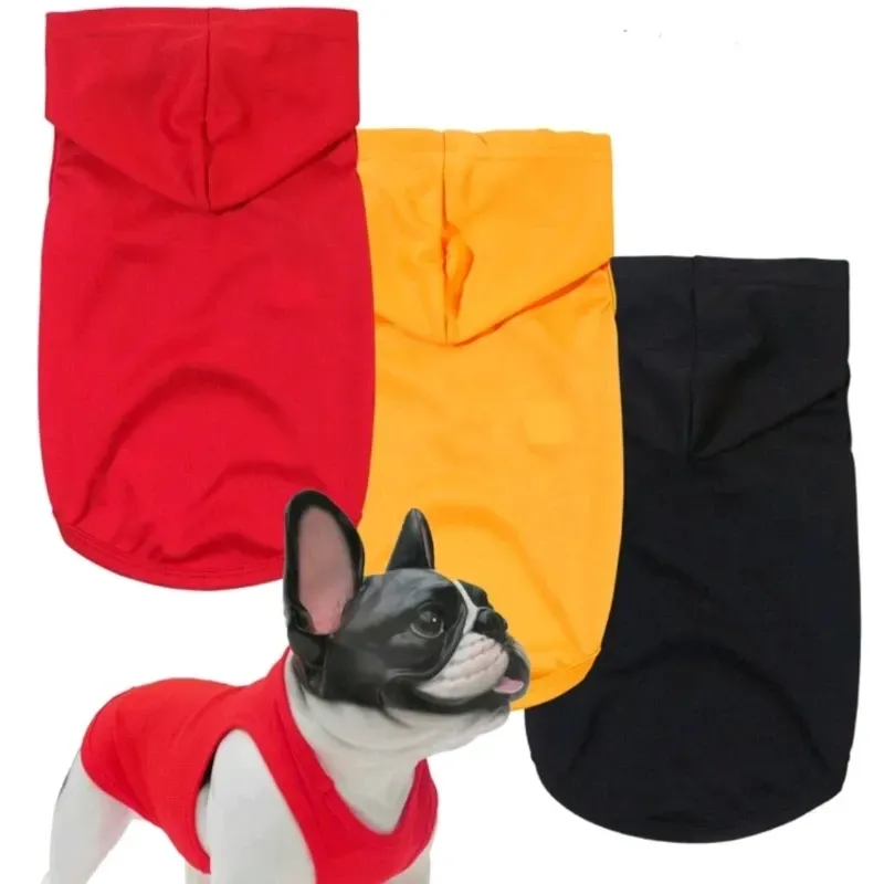 Camiseta con gorro para mascota M
