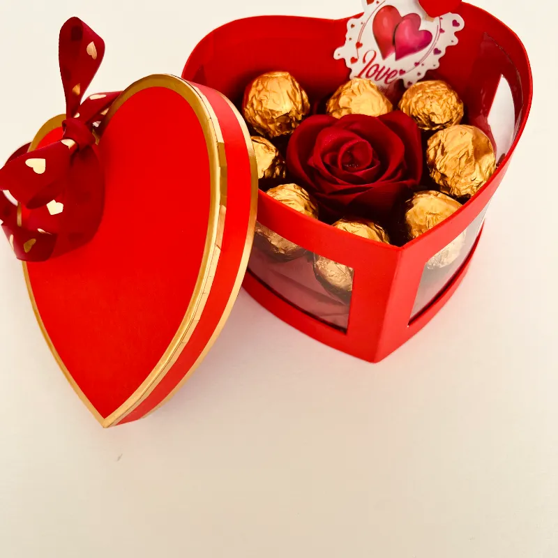 Corazón de chocolate