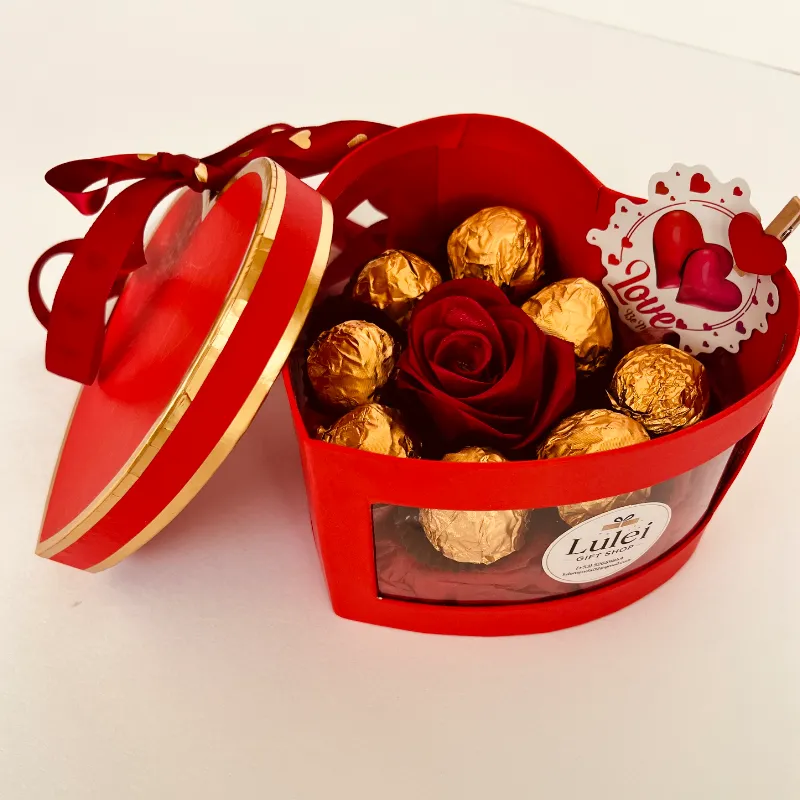 Corazón de chocolate