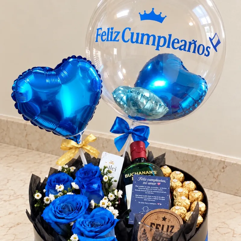 Detalle Buchanan’s Azul