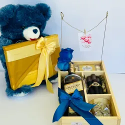 Feliz aniversario azul