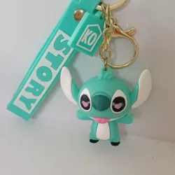 Llavero Stitch verde