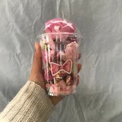 Vaso  domo Rosa Pinky