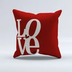 Cojín rojo