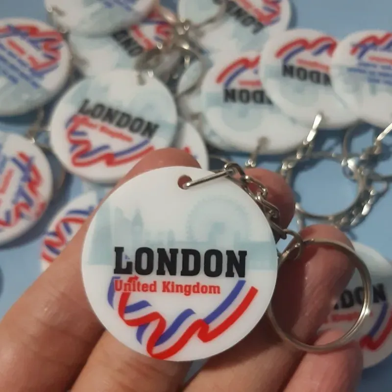 Llavero personalizado redondo 