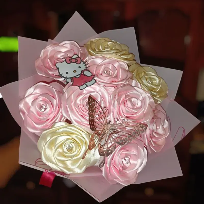 Ramo de 10 rosas eternas 🌹✨