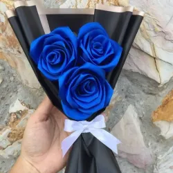 Ramo de 3 rosas eternas 🌹✨