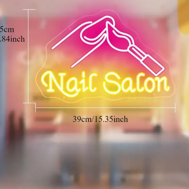 Cartel Nails Salón 