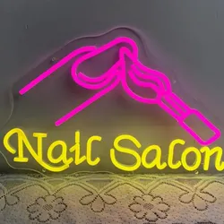 Cartel Nails Salón 
