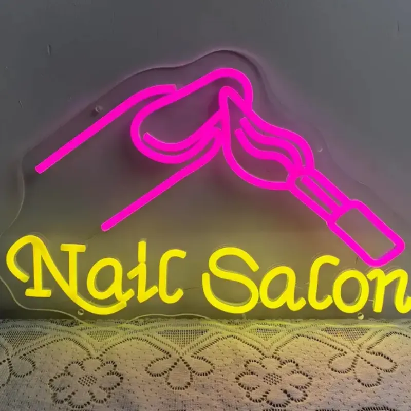 Cartel Nails Salón 