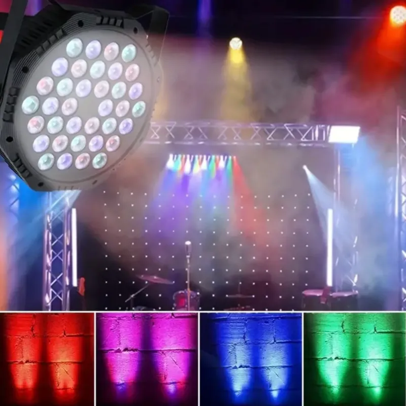 Luz de Escenario 36 LED RGB