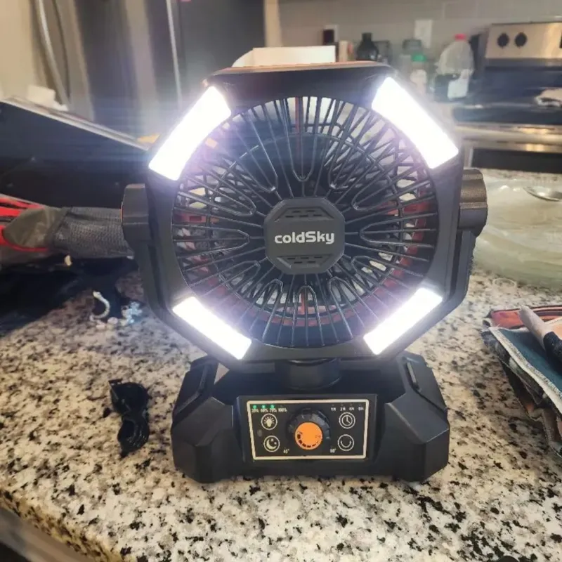 Ventilador recargable 20,000 mAh