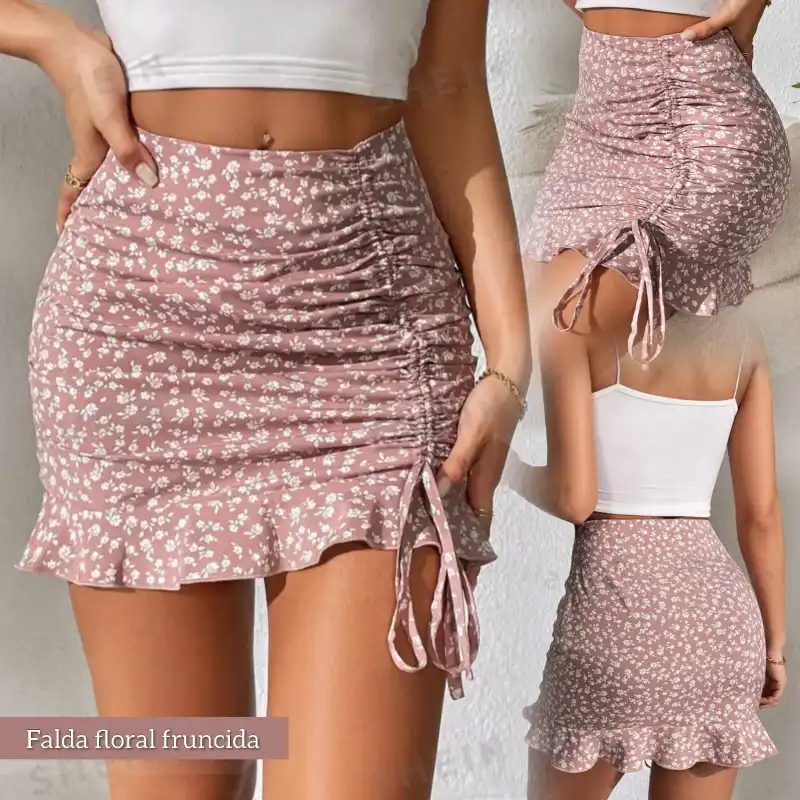 Falda Floral