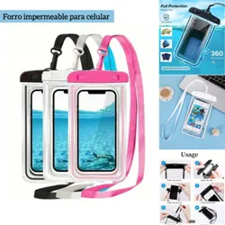 Funda impermeable para celular