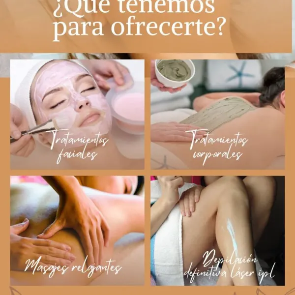 ¡Hola a todos! 🌙

Les propongo que visiten a Luna D'Marie Spa🌙
🍃Descubre un oasis de relajación y renovacion🧖🏻.Ofrecemos una amplia gama de tratamientos para rejuvenecer cuerpo y mente.💆🏻Sumérgete en el poder curativo de los masajes,disfruta de un ambiente agradable y déjate llevar por la serenidad de nuestros masajes RELAX 🎀.
Nuestro salón es pequeño🧖🏻‍♀️pero muy acogedor y le garantizamos que trabajamos con productos naturales altamente certificados y de gran eficacia.🌸
🌙Luna D'Marie Spa🌙
Para una experiencia de masaje única que realmente marque la diferencia. Tu cuerpo y mente lo agradecerán 👐🏻🧖🏻‍♀️
🌙Qué más te ofrece  Luna D'Marie Spa?🌙
✨Tratamientos faciales.
✨Productos naturales de alta calidad,de las mejores marcas de la cosmética natural he industriales .
✨Servicios de Láser 
✨ Tips de belleza y consejos para una rutina de cuidado personalizada.
✨ Asesoramiento directo y personalizado de nuestra experta en skincare.
✨ Publicaciones diarias con información útil y tendencias del mundo de la belleza.
✨
¡No dudes en preguntar! 💬 Estamos aquí para ayudarte a encontrar los productos perfectos para tus necesidades.

¡Bienvenidos a Luna D' Marie Spa Natural donde cuidar de ti es lo principal! 💖

https://chat.whatsapp.com/KagrtNhR10z7HuwcTwoZMH