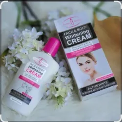 Crema aclarante de leche y colágeno 
