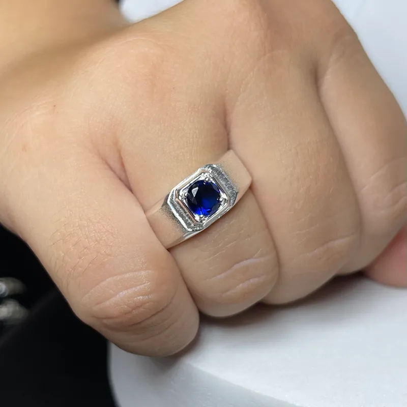 Alianza con pedrería azul
