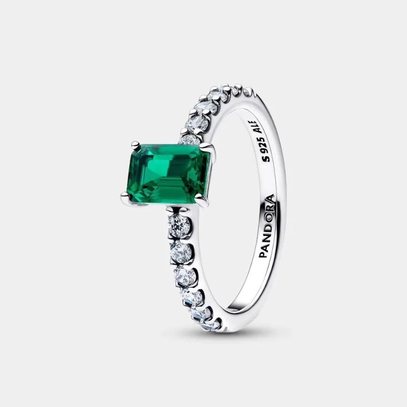 Anillo corconia verde