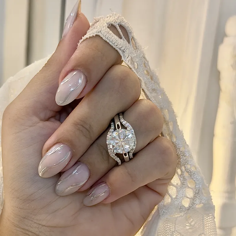 Anillo de compromiso 3 en 1