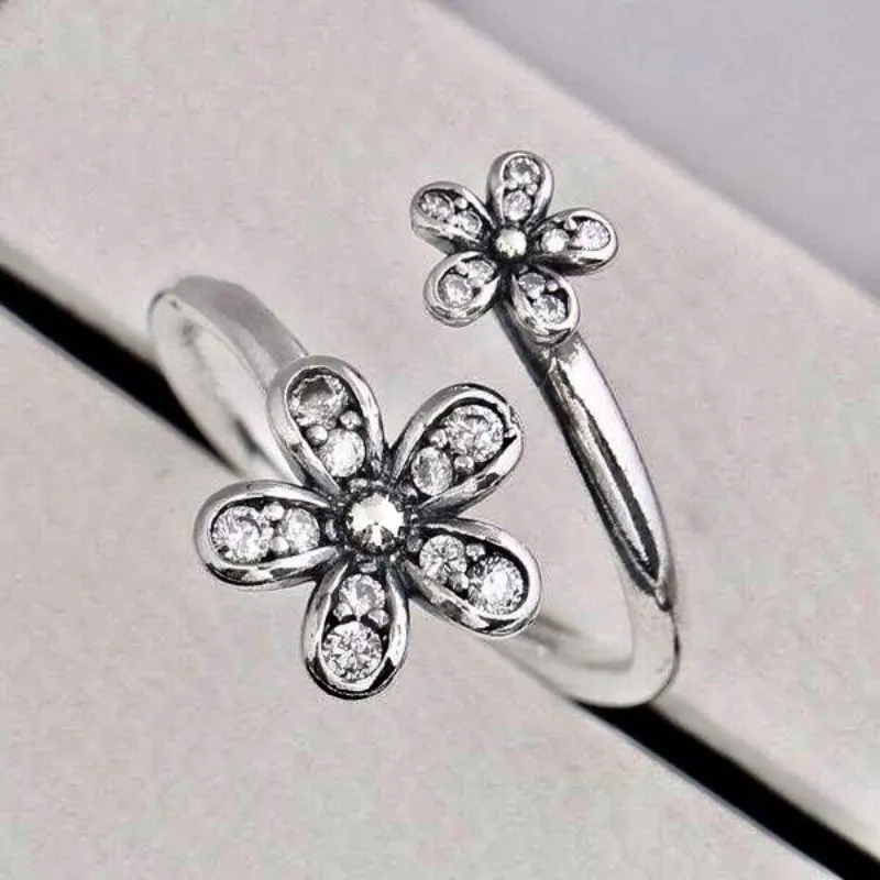 Anillo doble margarita 