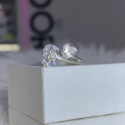 Anillo Original corazones dobles