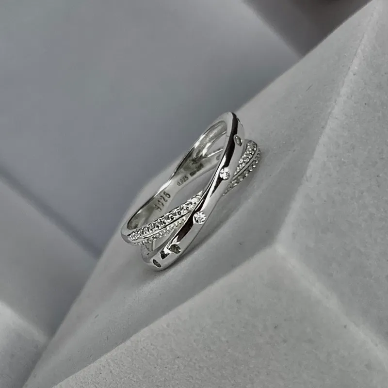 Anillo original cruzado 