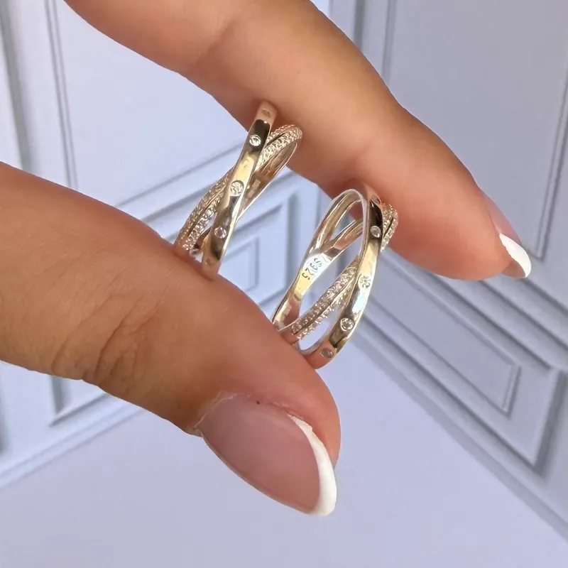 Anillo original cruzado