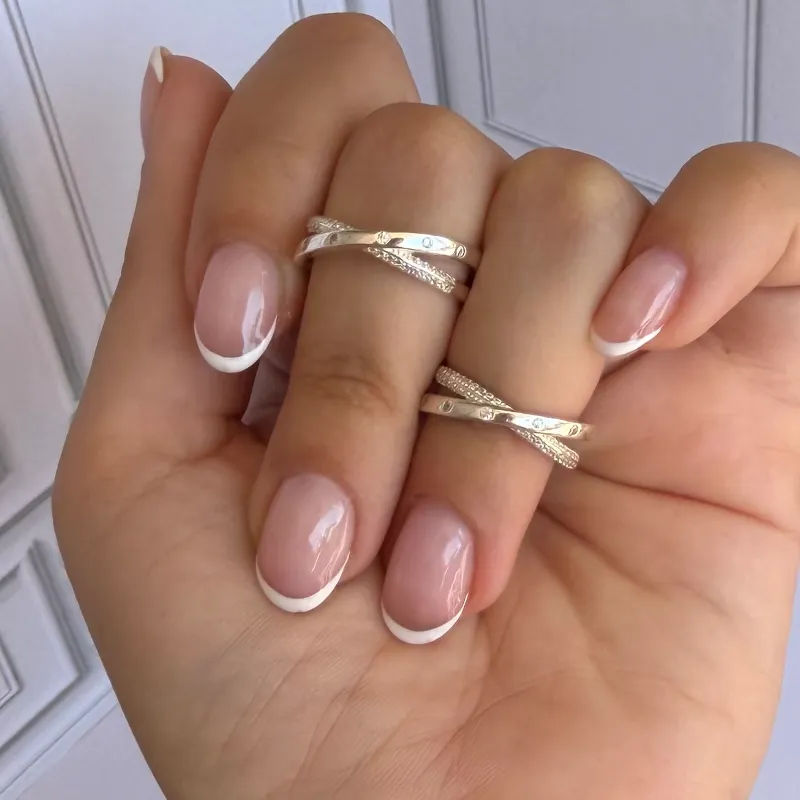 Anillo original cruzado