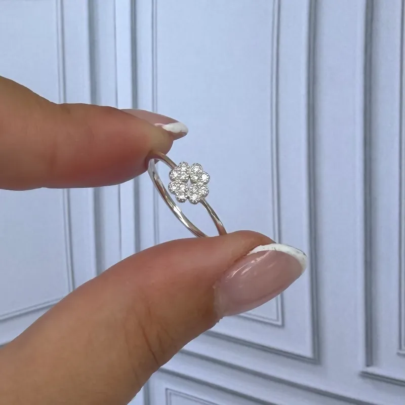 Anillo original trébol